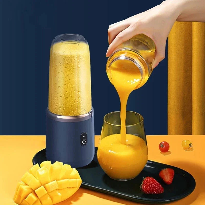 6-blade Fresh Juice Blender Household Small Electric Juice Cup